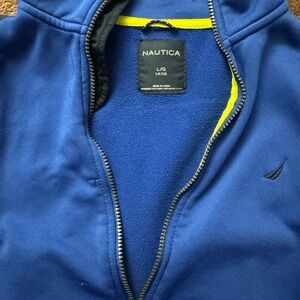 Nautica Royal Blue Jacket with Yellow Trim